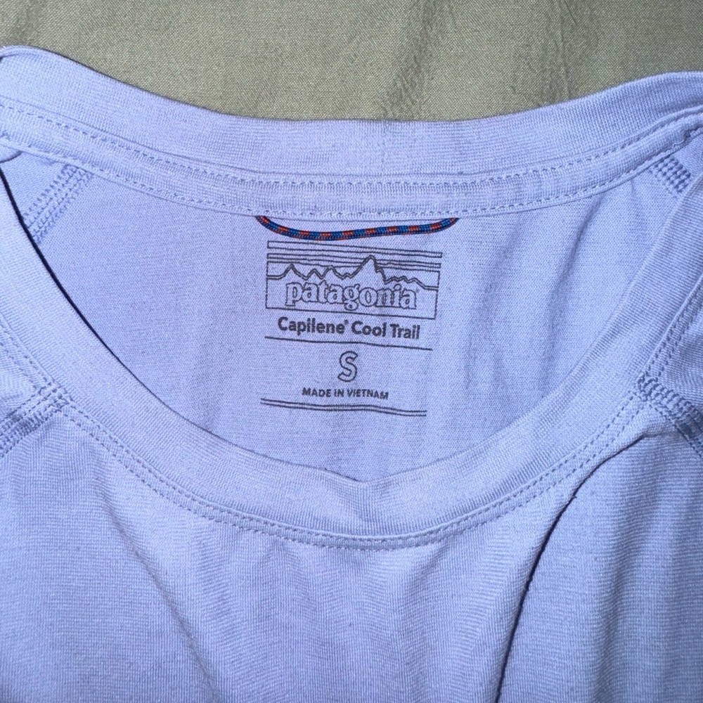 Patagonia Light Lavender Capilene Shirt